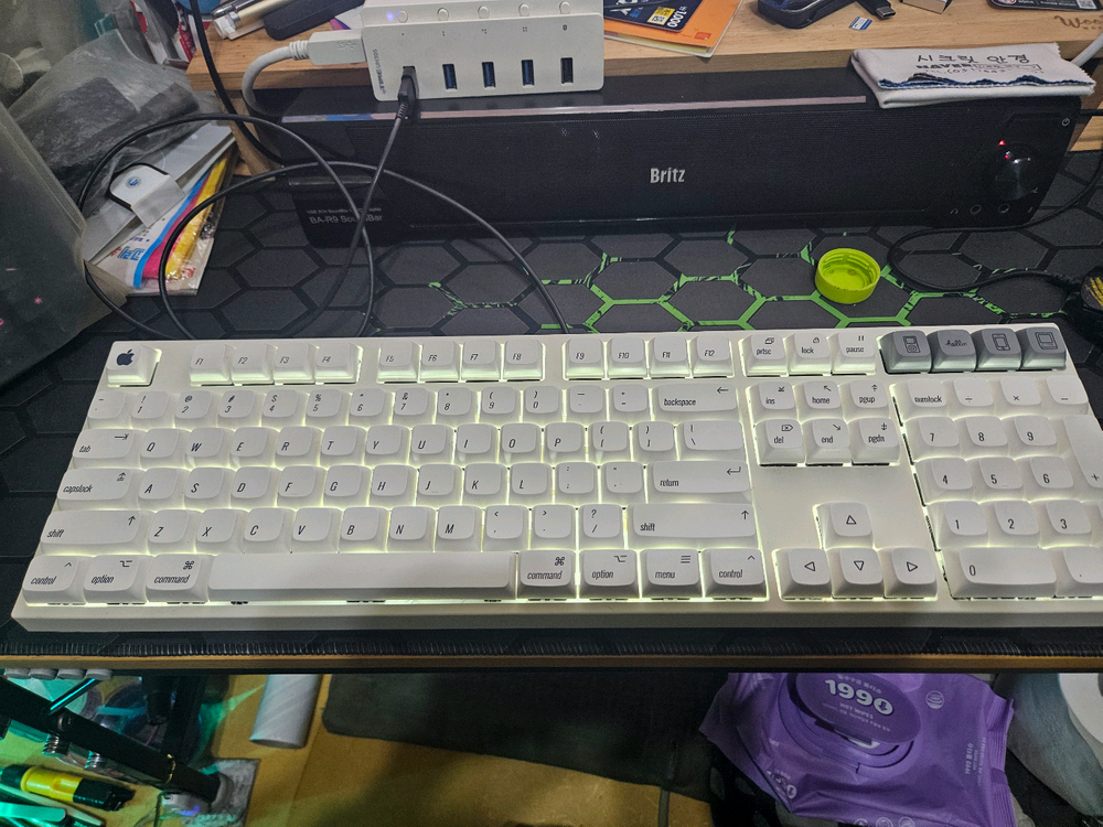 바밀로 VEA108 V2 저소음 적축 기계식 키보드팝니다 (내용필독) 이미지