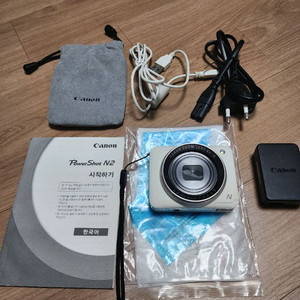 캐논 파워샷 N2 화이트 디지털카메라 팝니다 이미지