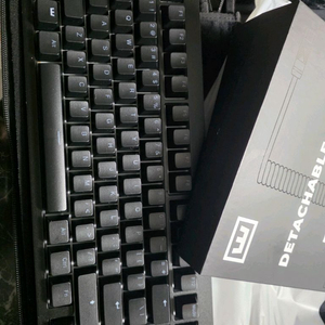 Wooting 우팅 80HE 아연합금 블랙 래피드트리거 키보드 판매합니다 이미지