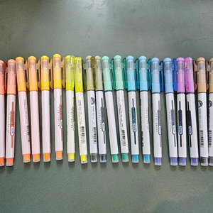 [택포] 동아 네오라인, 모나미 에센티, 에딩슈퍼 등 형광펜 69자루 일괄 이미지