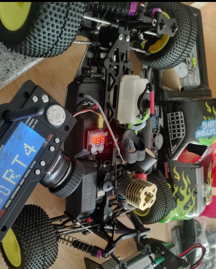 *각종교신가능*니트로엔진1/10RC카RT4-GP(튜닝UP버전)4WD알씨카풀셋~바람에언덕에서 이미지