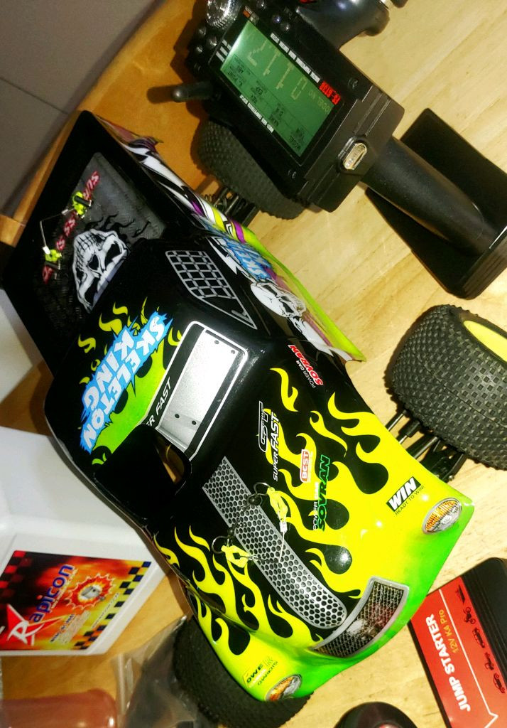 *각종교신가능*니트로엔진1/10RC카RT4-GP(튜닝UP버전)4WD알씨카풀셋~바람에언덕에서 이미지