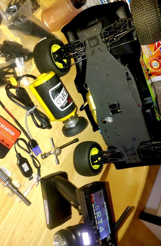 *각종교신가능*니트로엔진1/10RC카RT4-GP(튜닝UP버전)4WD알씨카풀셋~바람에언덕에서 이미지