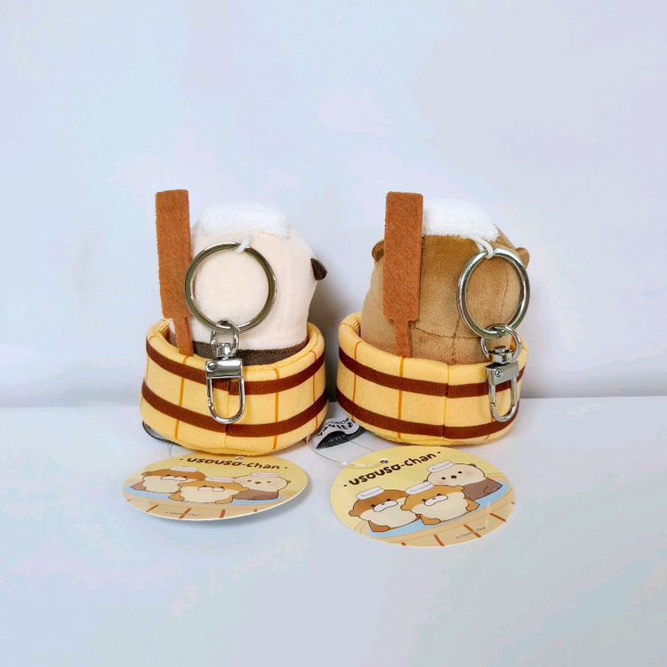 온천 우소우소짱 수달 인형 키링 볼체인 가방고리 괴출 괴담출근 최요원 이미지