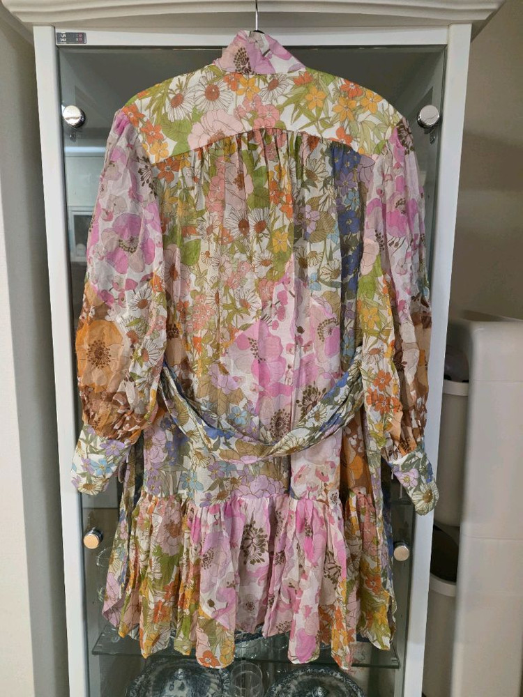 짐머만 슈퍼에잇 랜턴 미니 드레스 0사이즈 이미지