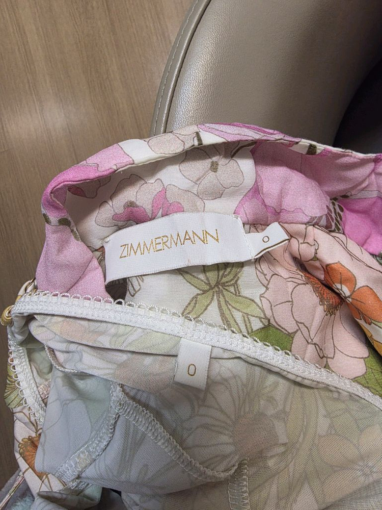 짐머만 슈퍼에잇 랜턴 미니 드레스 0사이즈 이미지