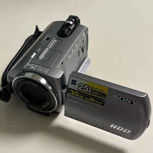 희귀) 소니 Sony HDR-SR62 실버 빈티지 캠코더 이미지