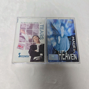 서지원 2집+3집 카세트테이프 너의시간속으로 내눈물모아 이미지