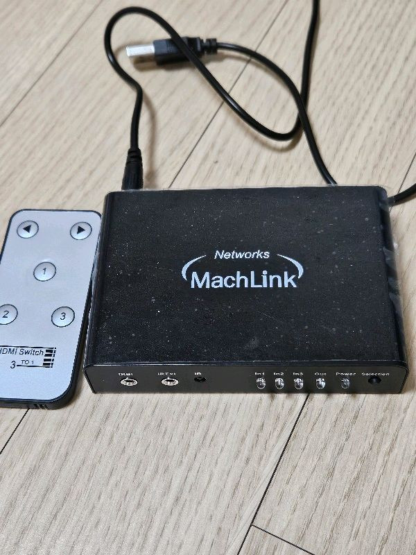마하링크 Ultra HDMI 4K 60Hz 3:1 선택기 이미지