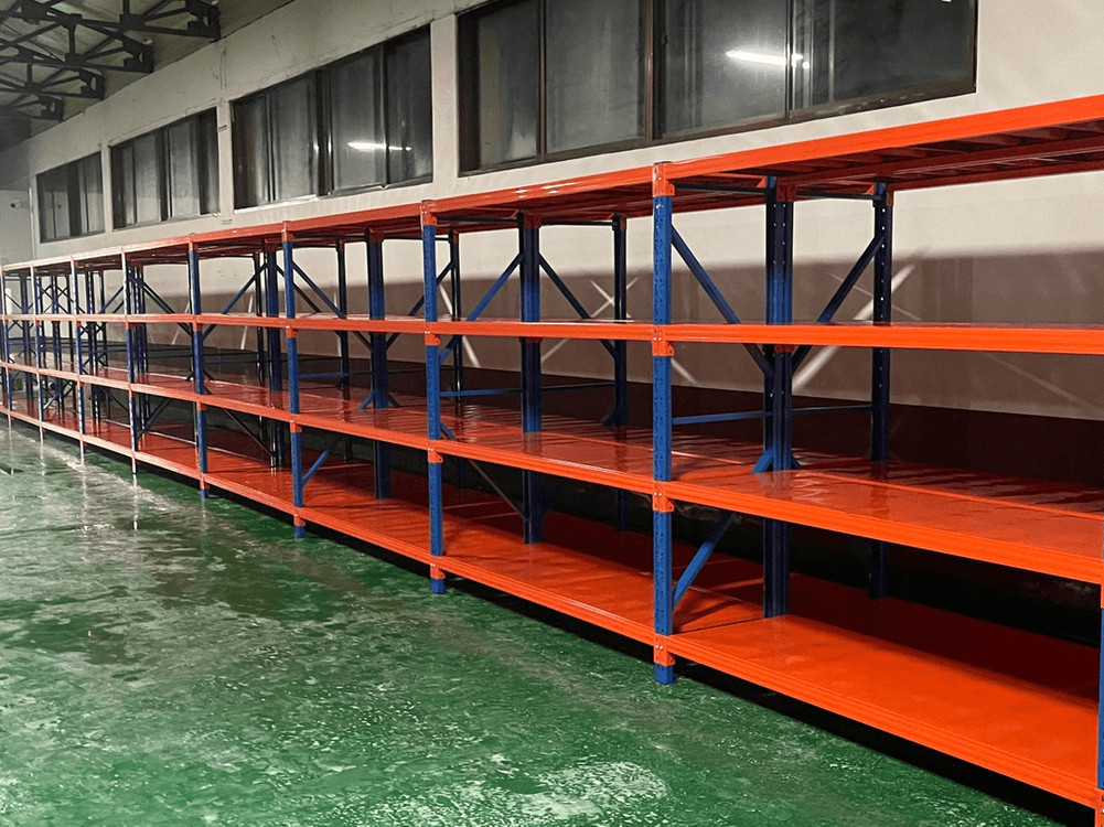 최저가 중량랙 철제다이 무볼트 철제선반 중량랙 매장랙 쇼팡몰랙 창고랙 이미지