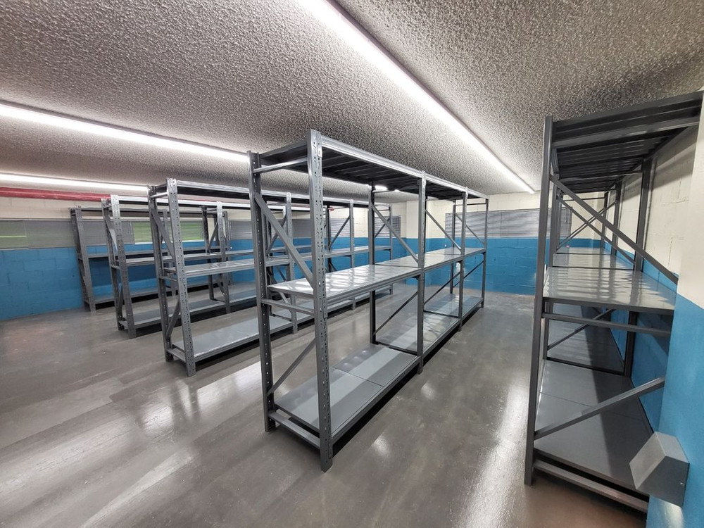 최저가 중량랙 철제다이 무볼트 철제선반 중량랙 매장랙 쇼팡몰랙 창고랙 이미지