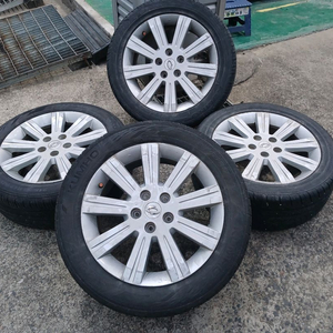 SM7 뉴아트 17인치 중고 휠 타이어 판매합니다 이미지