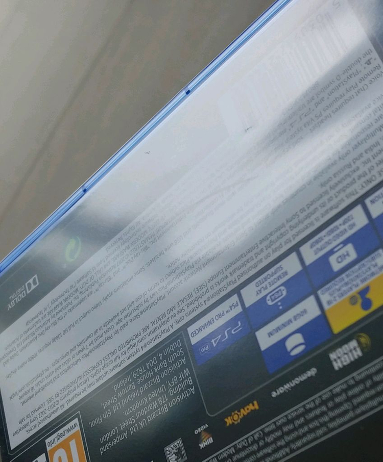 ps4 콜 오브 듀티 모던 워 페어 리마스터 유럽판 이미지