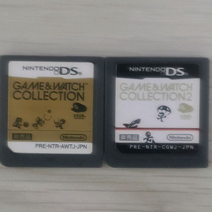 DS 게임 & 워치 와치 컬렉션 1, 2 (일본판) 이미지
