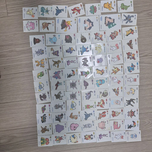 포켓몬 띠부실 일괄 이미지