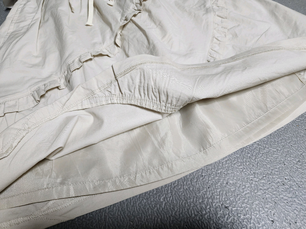 여아 130 아이보리 스커트 허리띠 포함 이미지