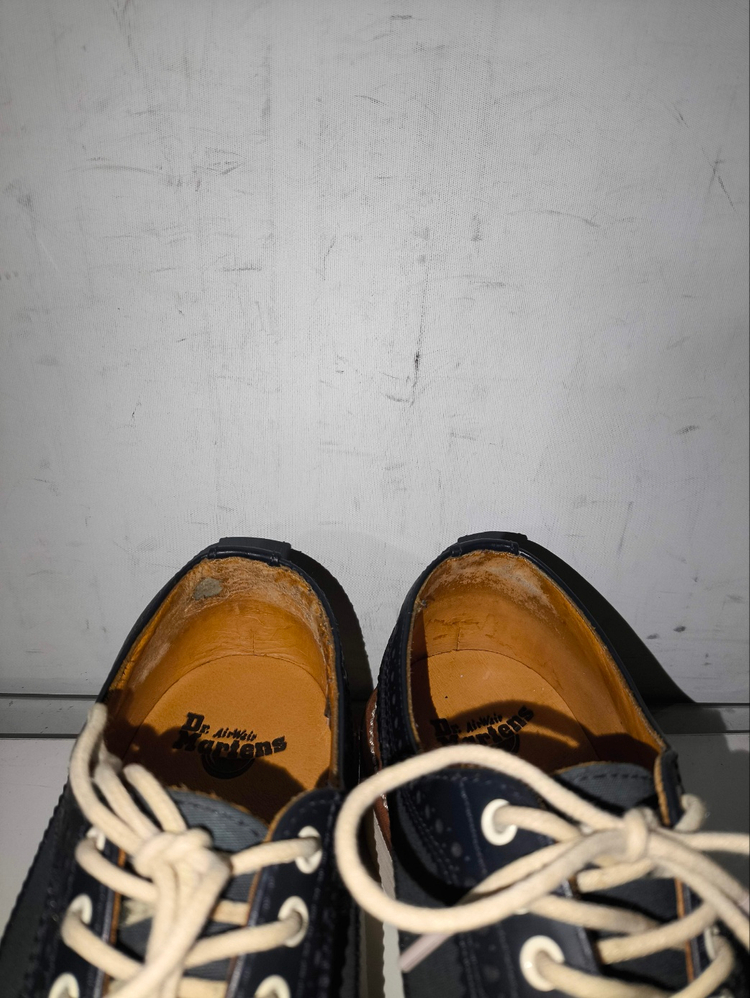 uk5 240mm 닥터마틴 알프레드 윙팁 네이비 이미지