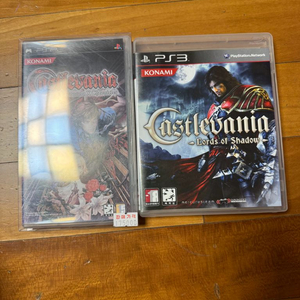 PS3 악마성 드라큘라 로드오브섀도우 + PSP 드라큘라X크로니클즈 이미지