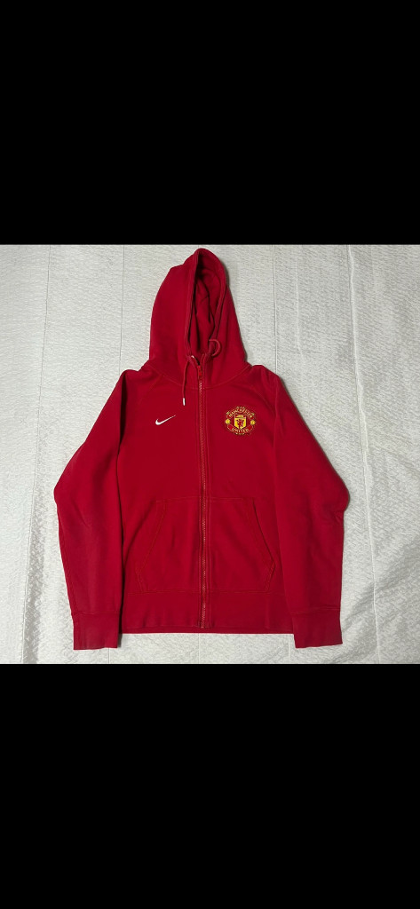 맨유 후드 집업 이미지