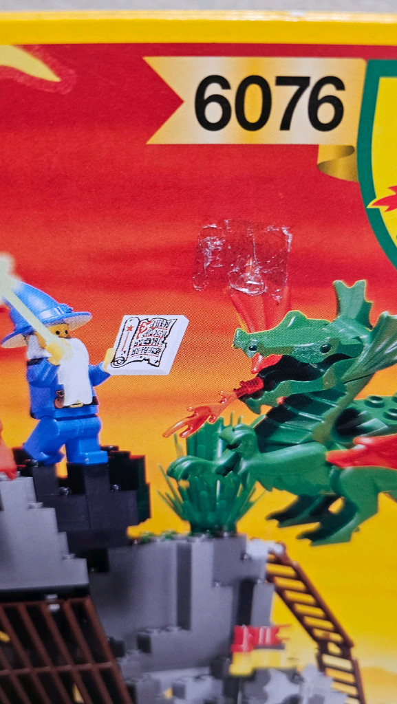 레고 시스템 캐슬 6076 한쪽씰 개봉된 새제품 입니다 해외판 이미지