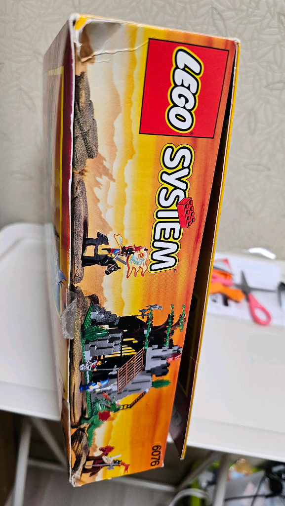 레고 시스템 캐슬 6076 한쪽씰 개봉된 새제품 입니다 해외판 이미지