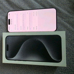 아이폰15프로맥스 256기가 블랙 이미지