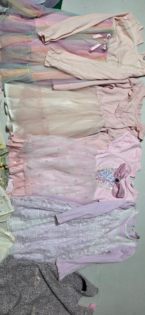 여아옷 원피스 120,130사이즈 모음 일괄 택포 이미지