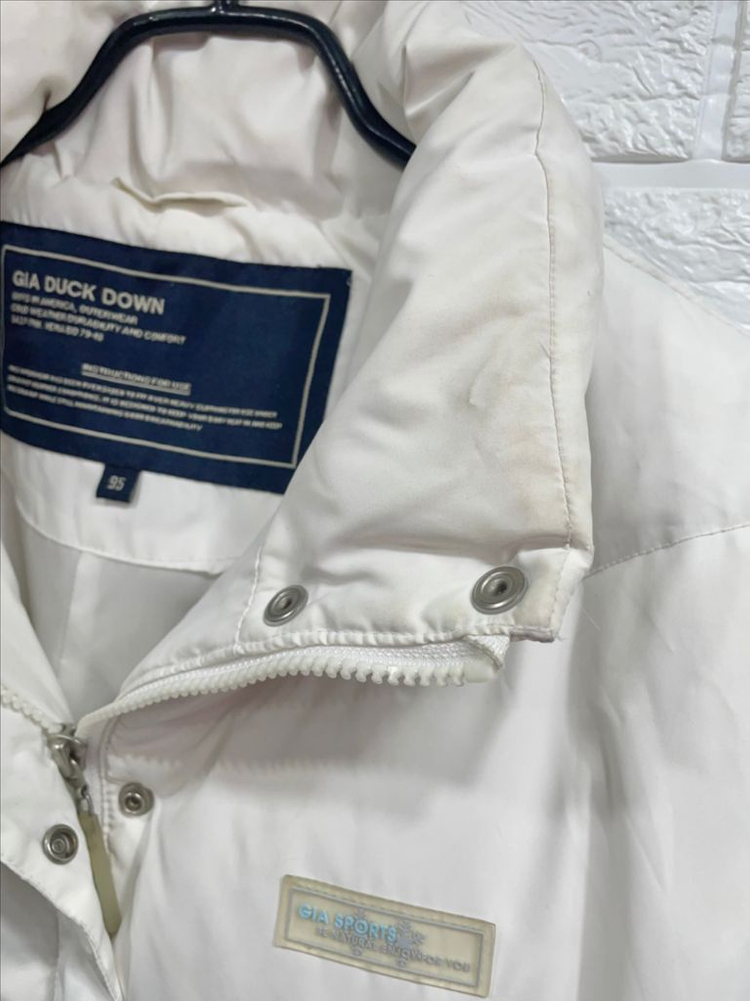 GIA 화이트 오리털롱패딩:) 덕다운롱패딩 여성롱패딩95 이미지