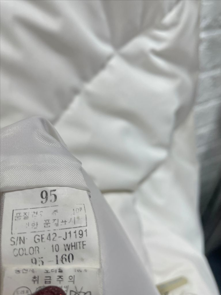 GIA 화이트 오리털롱패딩:) 덕다운롱패딩 여성롱패딩95 이미지