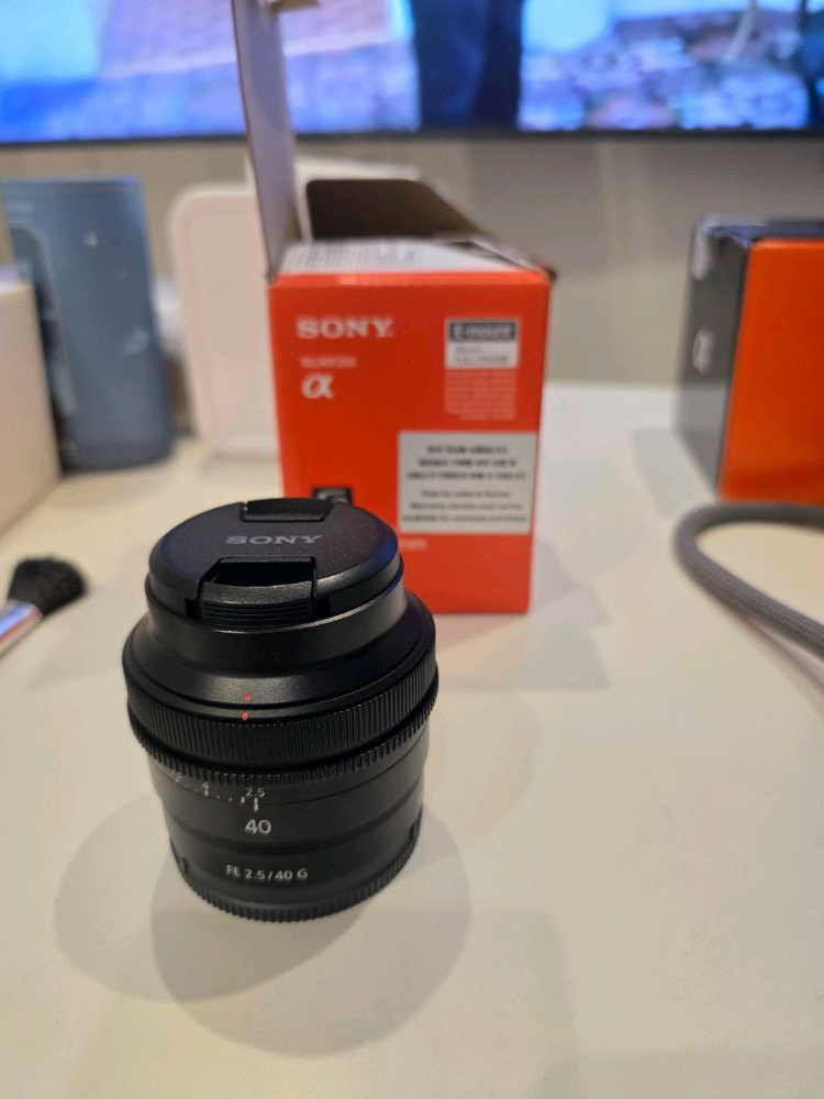 소니a7c2 + fe 40mm 렌즈 세트 이미지