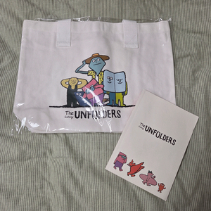 장줄리앙 협업 갤럭시 Z 플립 언폴더스 토트백 에코백 새상품 이미지