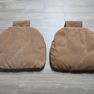 제네시스 GV80 후석목베개 헤드레스트 필로우 듄베이지 이미지