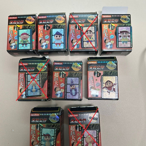 짱구 쌀알피규어 우리들의 공룡일기 시리즈 이미지