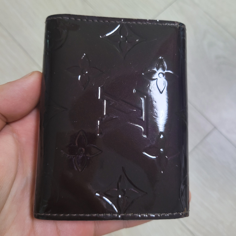 정품 루이비통 모노그램 베르니 카드지갑 이미지