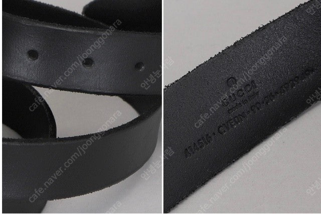 구찌 은장 GG 버클 벨트 100 새상품 정품 이미지