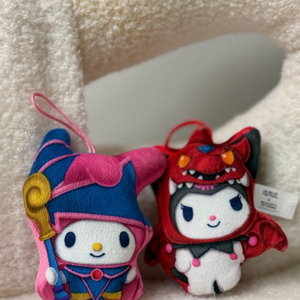 맥도날드x유희왕x산리오 캐릭터 콜라보 인형 세트 이미지