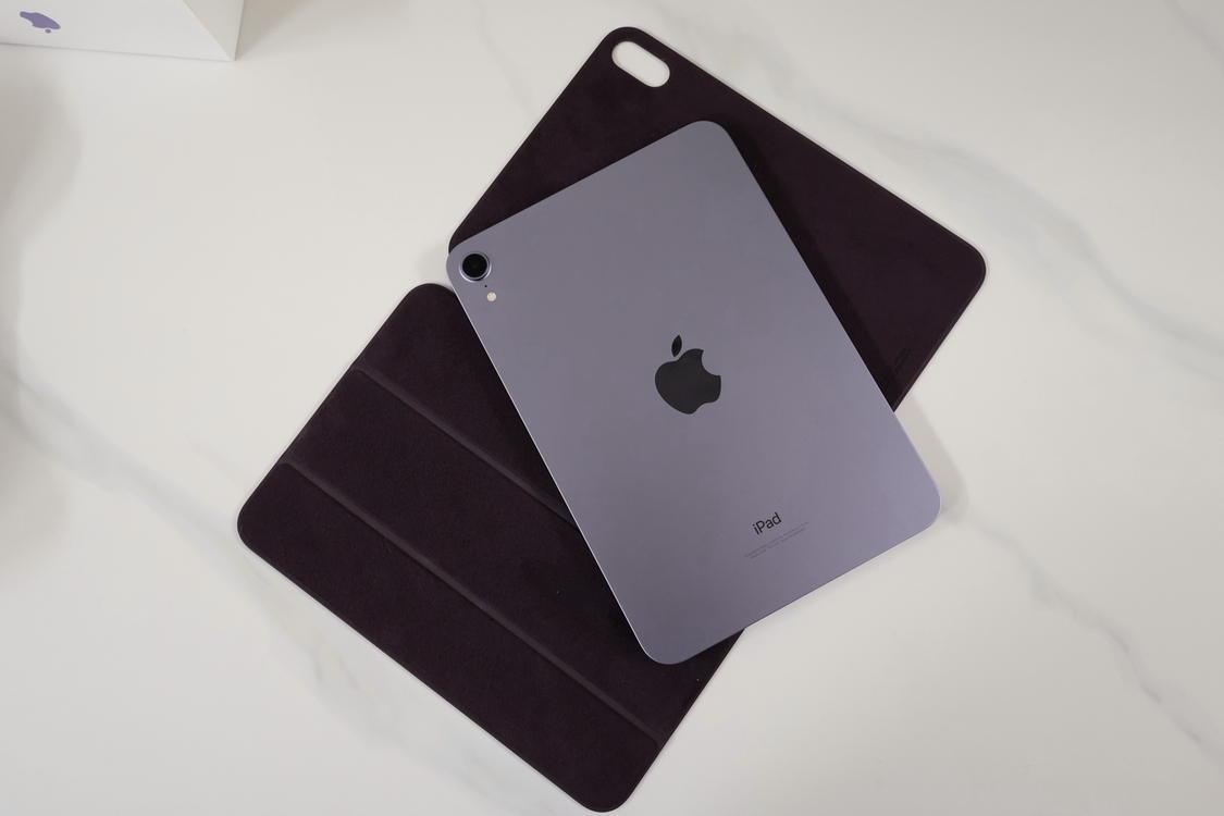 아이패드 미니 6세대 256GB 퍼플 정품 케이스 포함 이미지