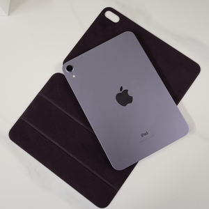 아이패드 미니 6세대 256GB 퍼플 정품 케이스 포함 이미지