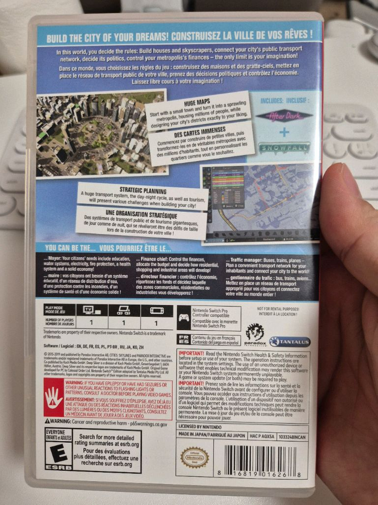 닌텐도 스위치 시티즈 스카이라인 이미지