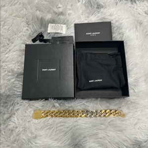 [풀구성] 입생로랑 금장 투톤 팔찌 [os] 이미지