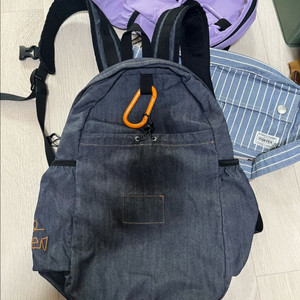 에메모가든 데님 백팩 mmo 이미지