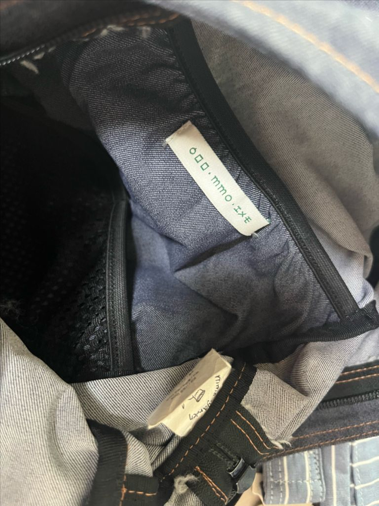 에메모가든 데님 백팩 mmo 이미지