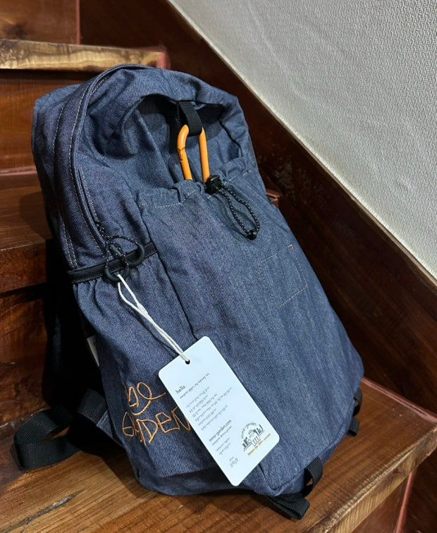 에메모가든 데님 백팩 mmo 이미지