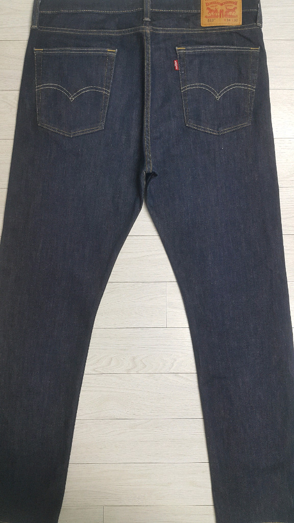 리바이스진513(해외판) 스판청바지 34인치(No.162)거의새바지! 이미지