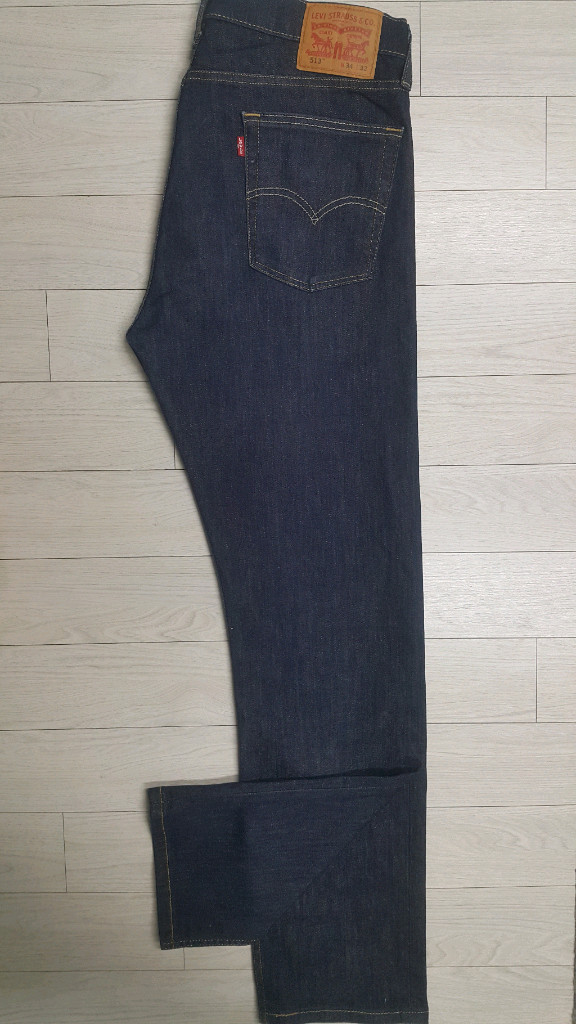 리바이스진513(해외판) 스판청바지 34인치(No.162)거의새바지! 이미지