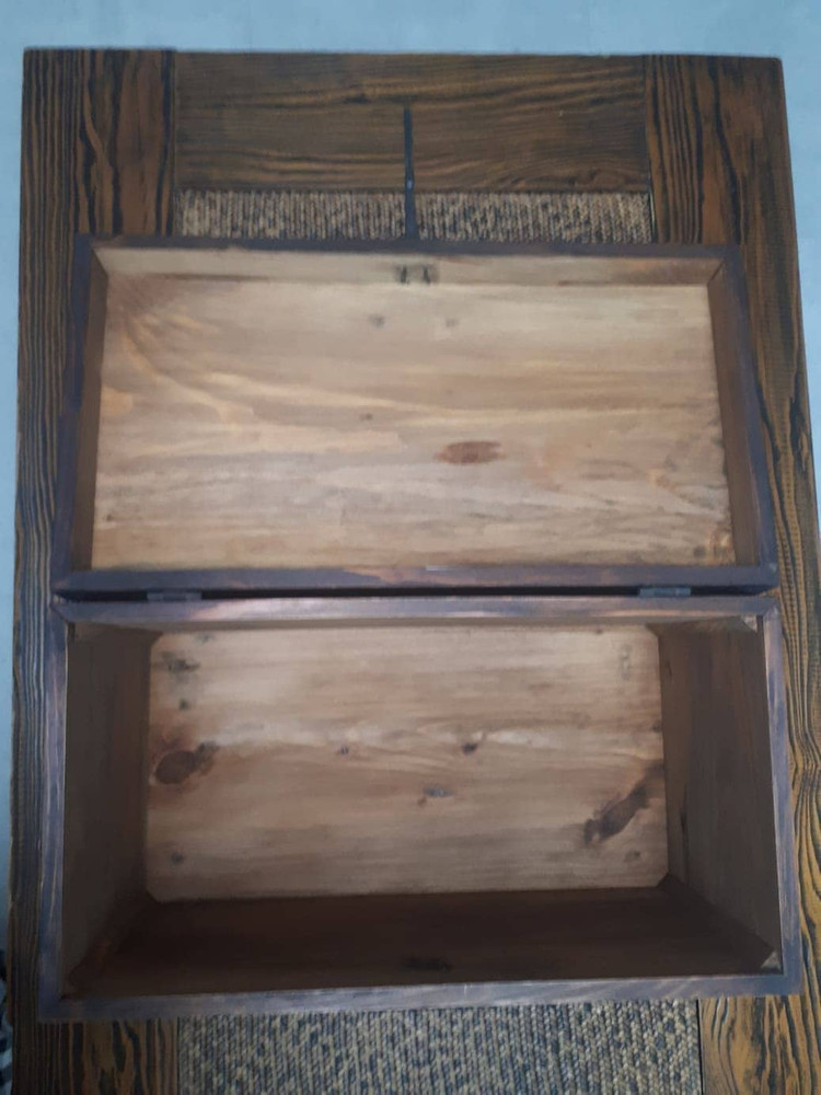 고가구 원목 반닫이함 No. 3 ( + 사은품 [ 노리개 ] 증정 ) 이미지