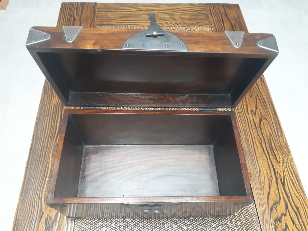 고가구 원목 반닫이함 1 ( No. 1 / 2 ) + 1 ( No. 3 / 4 ) 셋뚜셋뚜 이미지