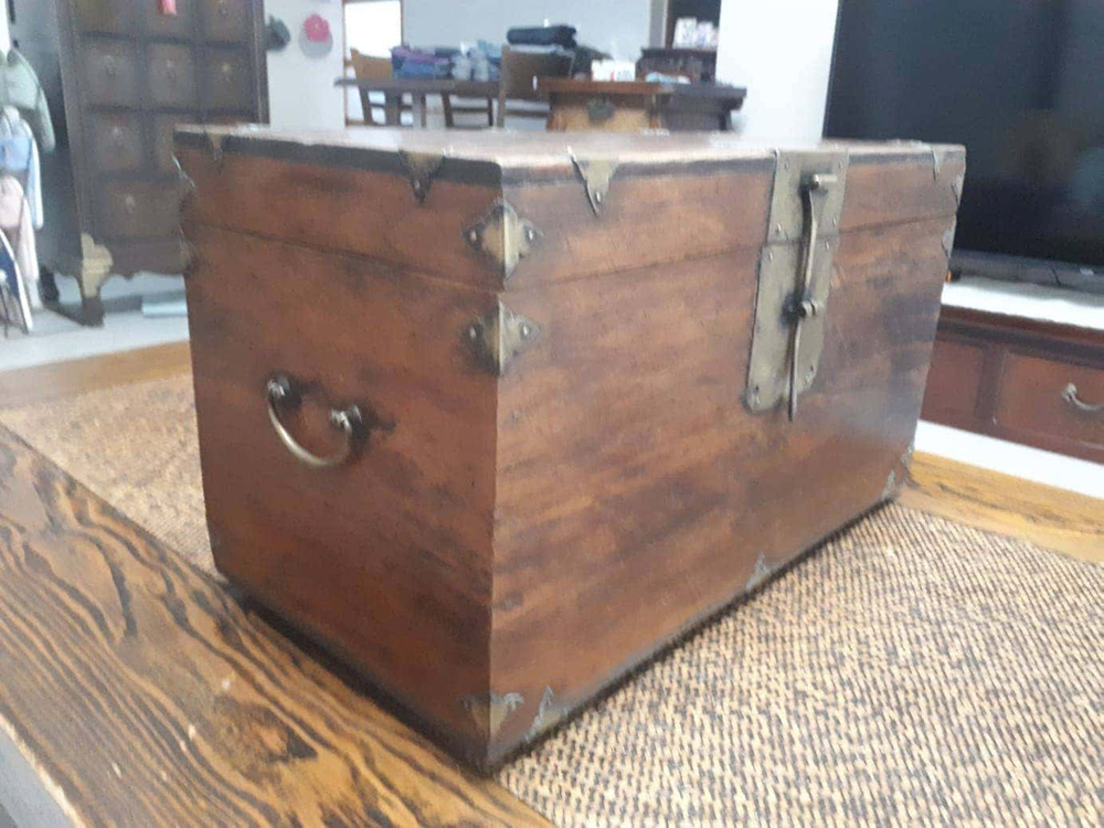 고가구 원목 반닫이함 1 ( No. 1 / 2 ) + 1 ( No. 3 / 4 ) 셋뚜셋뚜 이미지