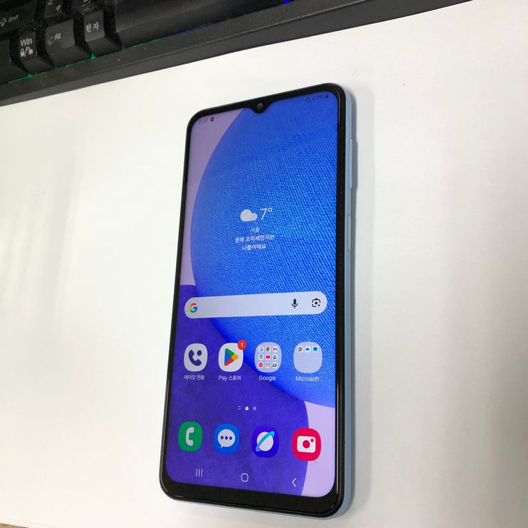 x갤럭시A23 128GB 블루 AA급 중고폰 메인폰 자녀폰 어르신폰 서브폰 효도폰 210276 이미지