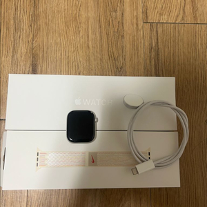 애플워치10 46mm 실버 gps 이미지